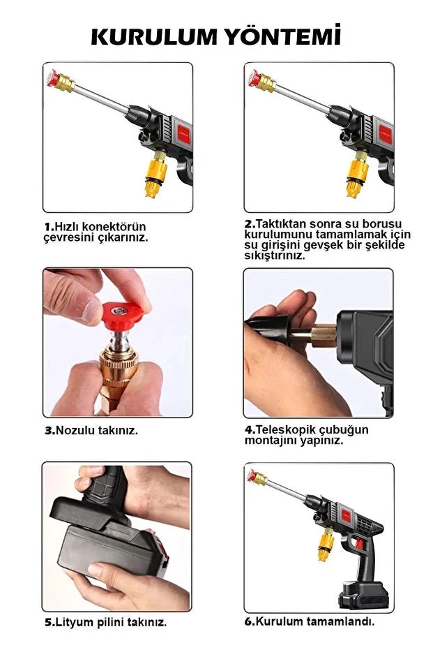 Araç Elektrikli Süpürge Kablosuz Şarj Ev Araç Çift Kullanım