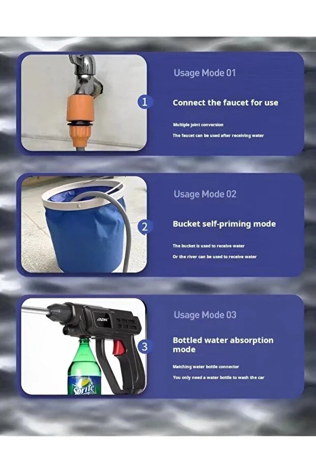 Araç Elektrikli Süpürge Kablosuz Şarj Ev Araç Çift Kullanım